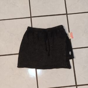 NWT Black Free People Hot Shot Mini Skirt